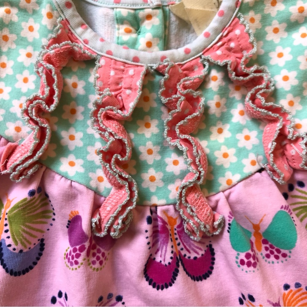 Matilda Jane Infant Hello Lovely Fly Away Tunic - Size 3-6M - Picture 7 of 10